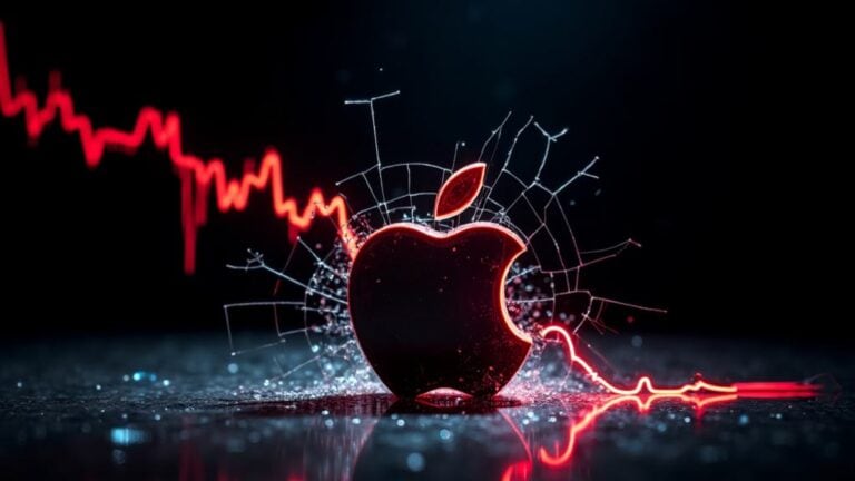 apple stock drops unexpectedly