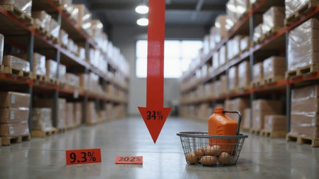 wholesale prices decline march